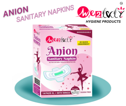 WE2LVLY ANION SANITARY NAPKINS