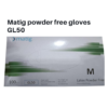 MATIG POWDER FREE gloves