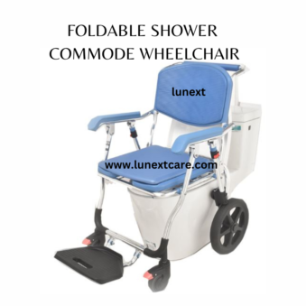 SHOWER COMMODE WHEELCHAIR