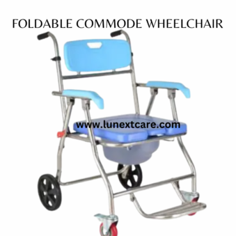 3 IN 1- SHOWER COMMODE WHEELCHAIR