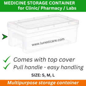 Medicine storage box for pharmacy