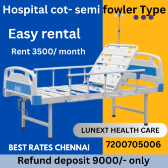 Hospital bed for rent in chennai