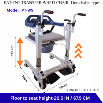 Patient Transfer wheelchair India