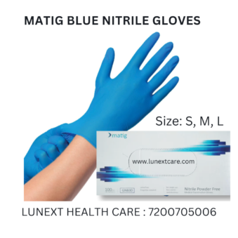 MATIG NITRILE POWDER FREE gloves chennai