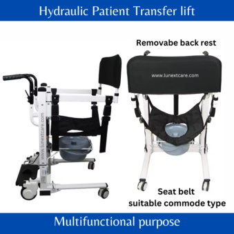 Hydraulic Patient Transfer lift wheelchair India