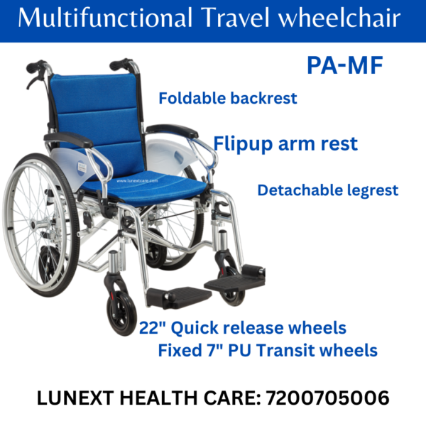 Multifunctional Travel wheelchair chennai