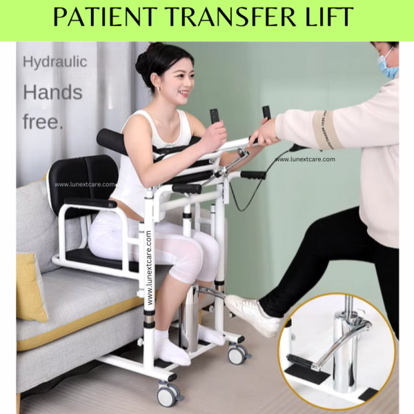 HYDRAULIC PATIENT TRANSFER LIFT WHEELCHAIR INDIA