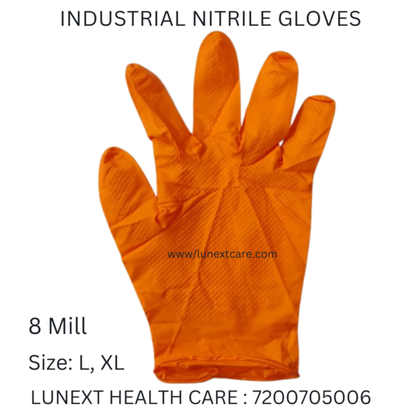 INDUSTRIAL NITRILE GLOVES