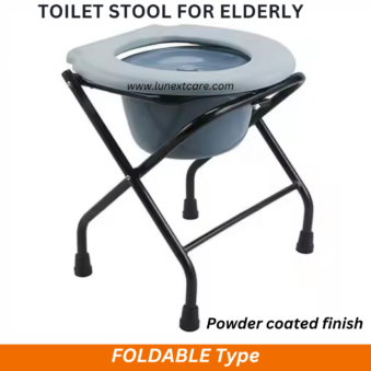 Toilet commode stool for elderly 