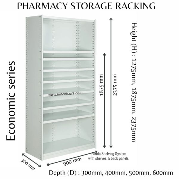 Economic Pharmacy storage racks chennai