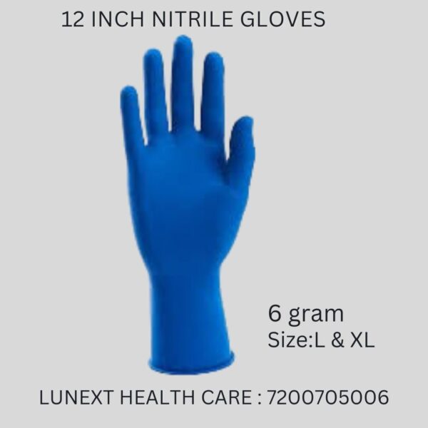 12inch INDUSTRIAL NITRILE GLOVES Chennai