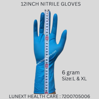 12inch INDUSTRIAL NITRILE GLOVES Chennai