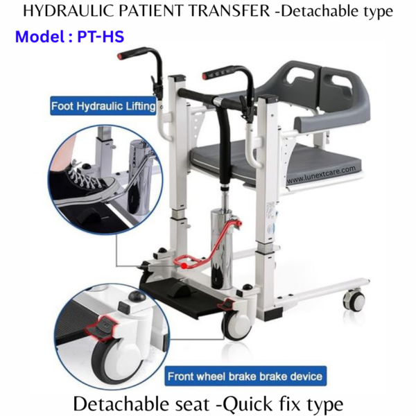 HYDRAULIC PATIENT TRANSFER WHEELCHAIR CHENNAI