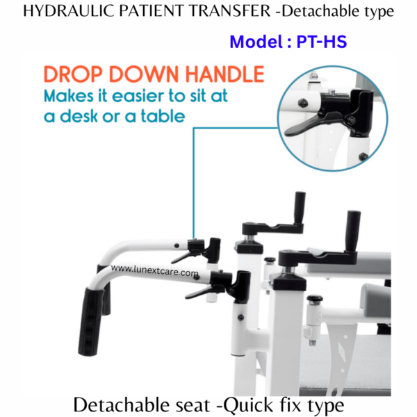 HYDRAULIC PATIENT TRANSFER WHEELCHAIR CHENNAI