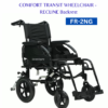 Comfort Transit wheelchair with backrest recliner
