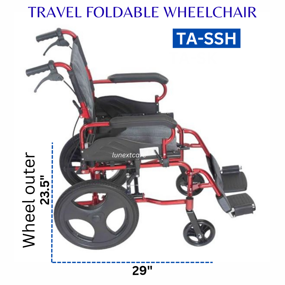 CAR TRAVEL WHEELCHAIR Attendant push CAR TRAVEL WHEELCHAIR Attendant push