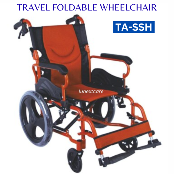 CAR TRAVEL WHEELCHAIR Attendant push