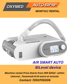 OXYMED Auto BPAP monthly RENTAL 