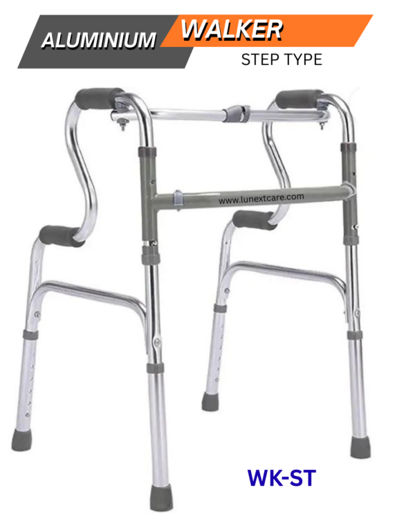 Foldable Aluminium step walker