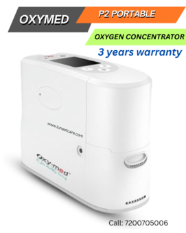 Oxymed P2 Portable Oxygen Concentrator chennai