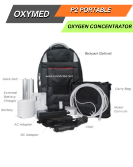 Oxymed P2 Portable Oxygen Concentrator
