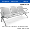Reception 3 seater waiting chair chennai