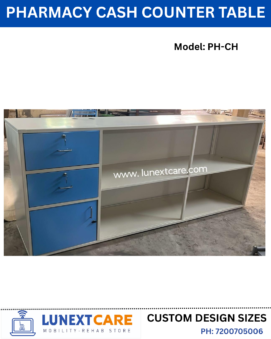 Pharmacy Reception cash counter chennai