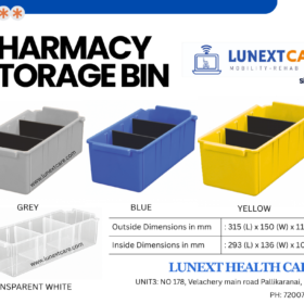 Pharmacy rack bins chennai