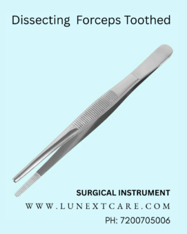 Dissecting-Forceps-toothed