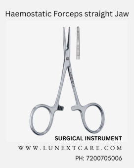 Haemostatic Forceps straight Jaw
