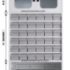 Modular Pharmacy rack chennai - MH SERIES