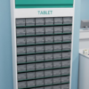 Modular Pharmacy rack with 60 bin