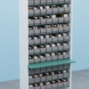 Modular pharmacy rack
