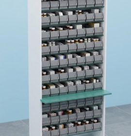 Modular pharmacy rack