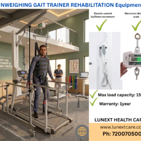 Unweighing Gait Trainer Rehabilitation Equipment chennai :