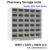 Modular Pharmacy storage Rack - MPH-SH6-30 bin