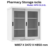 Modular Pharmacy slide Glass door Rack